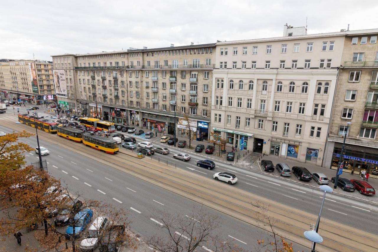 Jerozolimskie Central View Apartment Warschau Exterior foto